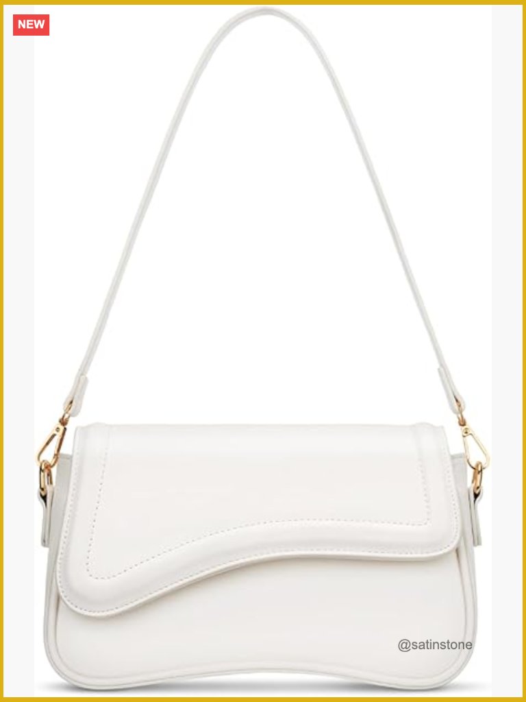 Small Faux Leather Hobo Crossbody Bag With Detachable Chain Strap